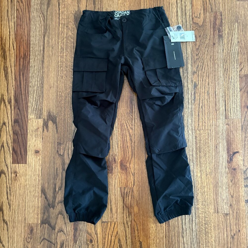Jordan Craig Grade School Nylon Cargo Pants Techwear Hip-Hop Mini-Me Fashion 8